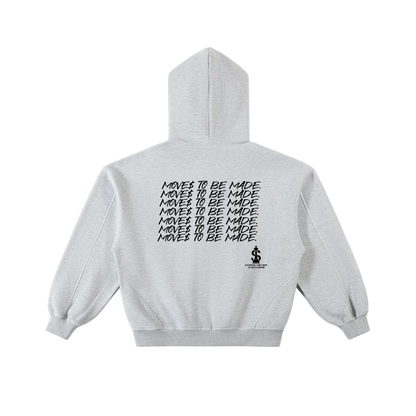 CONTRAST ZIP HOODIE